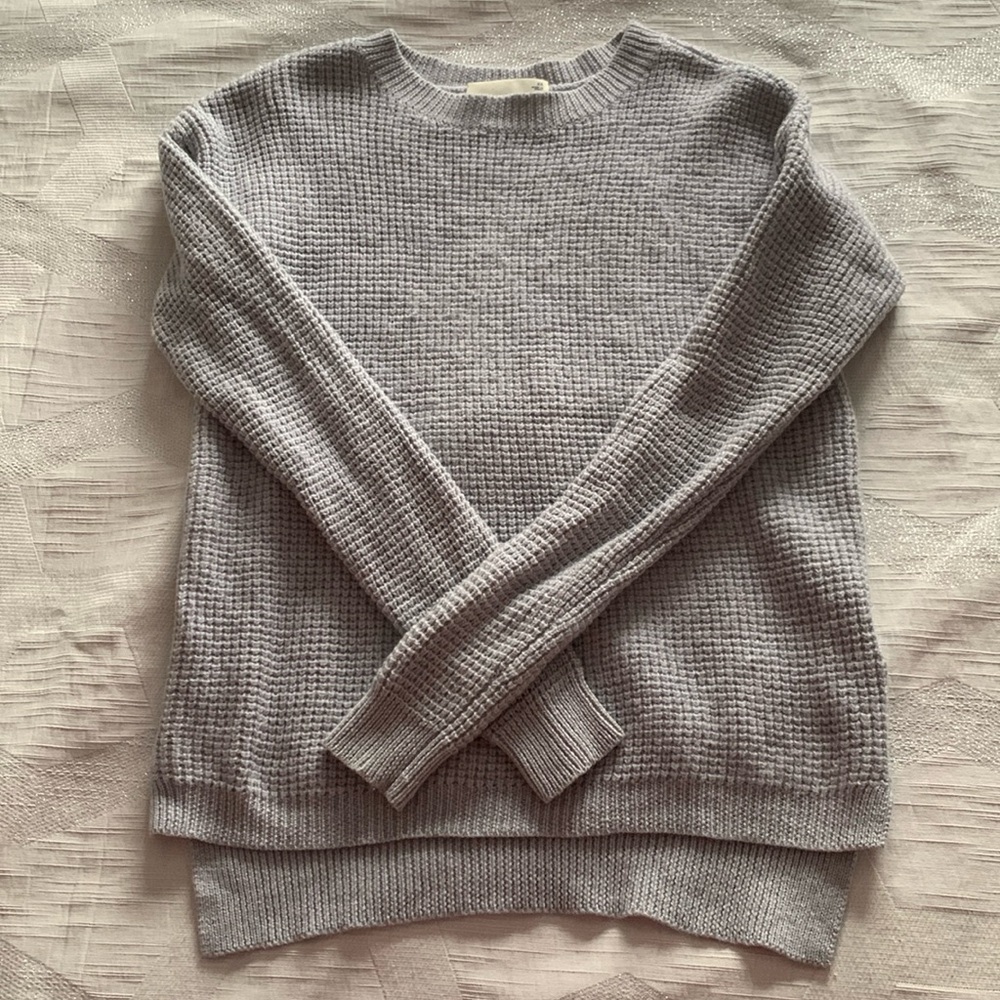 WILFRED FREE | Wolter grey sweater | XS | EUC